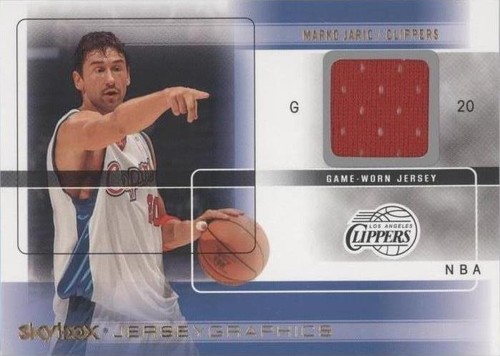 2004-05 Skybox Autographics - Marko Jaric #J-MJ