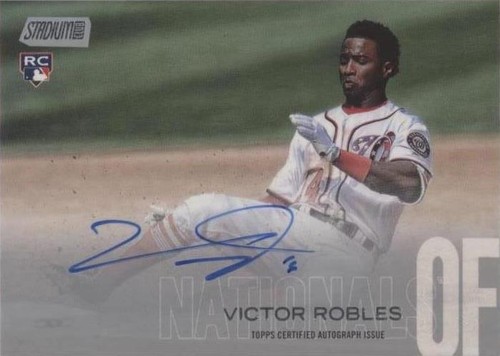 2018 Topps Stadium Club - Victor Robles #SCA-VR