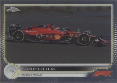 2022 TOPPS CHROME FORMULA 1 CHROME AUTOS CHARLES LECLERC 30