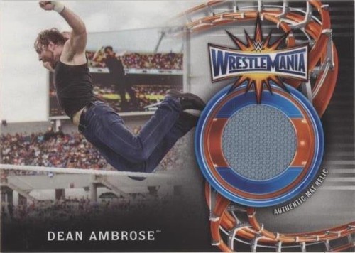 2018 Topps WWE Road to Wrestlemania - Dean Ambrose #WM-DA