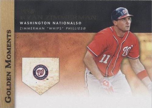 2012 Topps Update Series - Ryan Zimmerman #GM-U39
