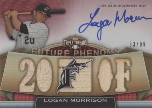 2011 Topps Triple Threads - Logan Morrison #124