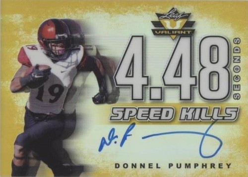 2017 Leaf Valiant Donnel Pumphrey #SK-DP1