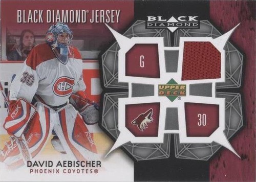 2007-08 Upper Deck Black Diamond - David Aebischer #BDJ-AE