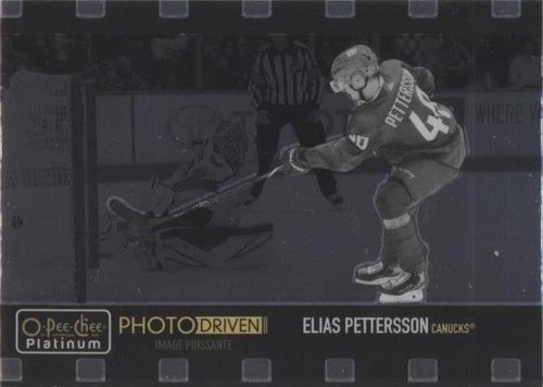 2020-21 O-Pee-Chee Platinum - Elias Pettersson #PD-4
