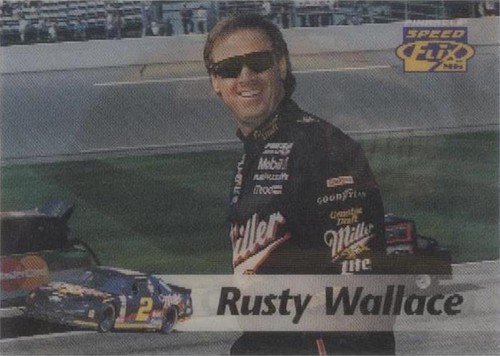 1996 Pinnacle Speed Flix - Rusty Wallace #71