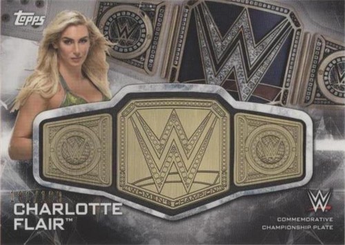 WWE CHARLOTTE FLAIR Signed Card Raw Smackdown | eBay