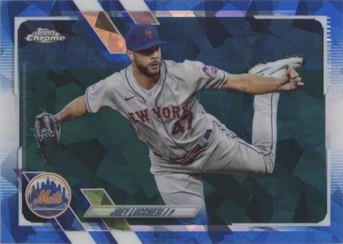 2021 Topps Chrome Update Series Sapphire Edition - Joey Lucchesi #US262