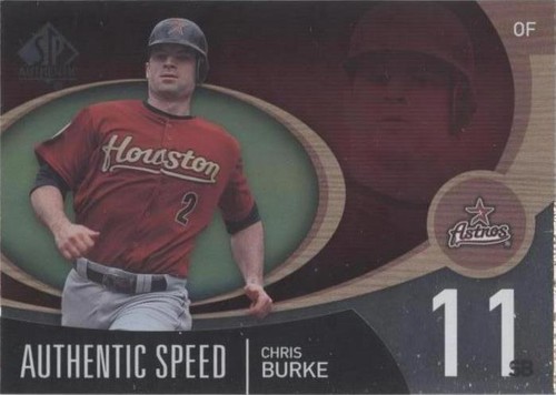 2007 SP Authentic - Chris Burke #AS-12