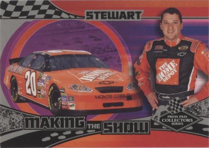 2005 Press Pass VIP - Tony Stewart #MS 14