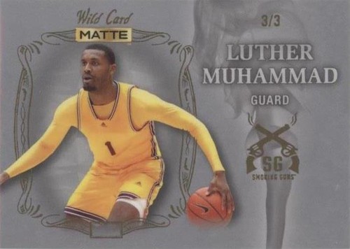 2022-23 Wild Card Matte Draft - Luther Muhammad #SG-17