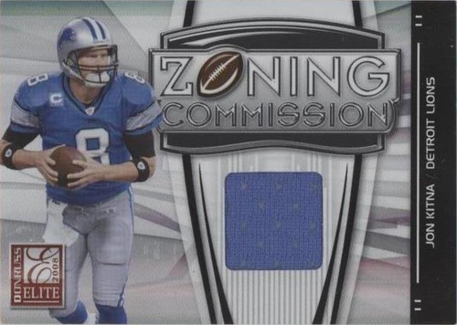 2008 Donruss Elite Jon Kitna #ZC-27
