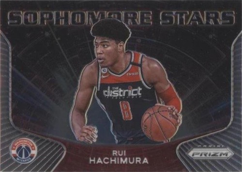 2021-22 Panini Prizm Rui Hachimura PURPLE WAVE Lakers #234