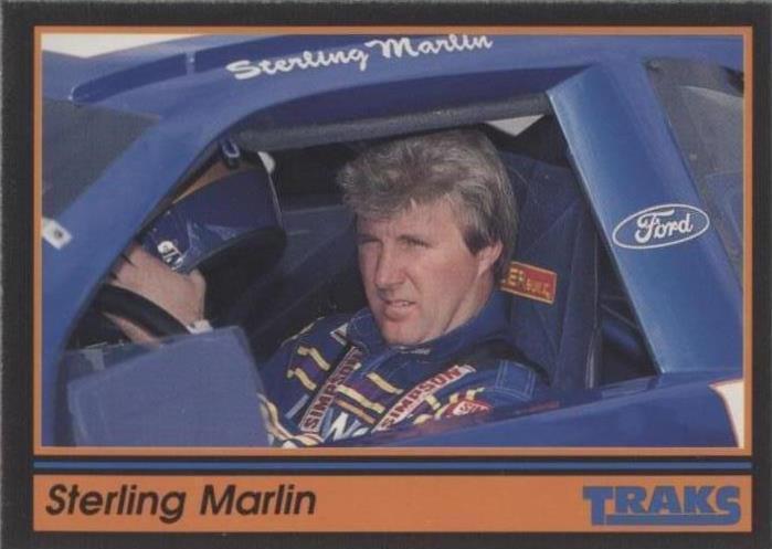 1991 Traks - Sterling Marlin #167