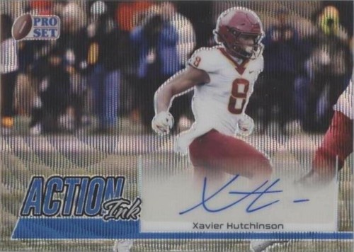 2022 Leaf Pro Set Metal Xavier Hutchinson #AI-XH1