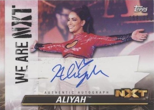 2021 Topps WWE NXT - Aliyah #A-AL
