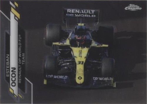 Esteban Ocon 2020 Topps Chrome F1 Formula 1 Auto PSA 7 10