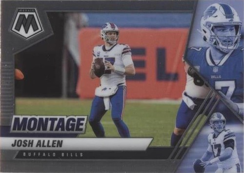 2021 Panini Mosaic Josh Allen #MON-1