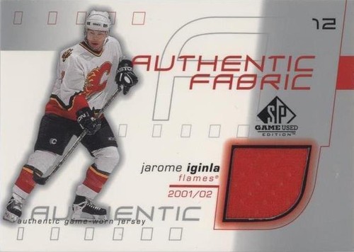 2001-02 SP Game Used Edition - Jarome Iginla #AF-JI