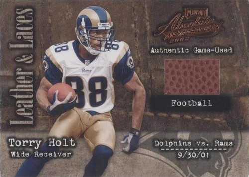 2002 Playoff Absolute Memorabilia Torry Holt #LL-12