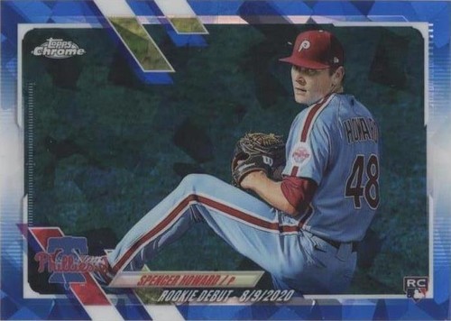 2021 Topps Chrome Update Series Sapphire Edition - Spencer Howard #US271