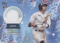2023 Topps Holiday - Oswaldo Cabrera #RC-OCA