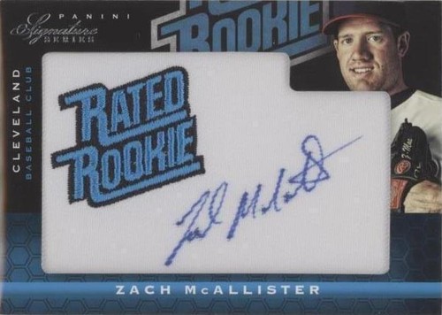2012 Panini National Treasures - Zach McAllister #175