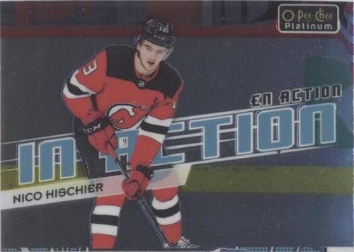 2018-19 O-Pee-Chee Platinum - Nico Hischier #IA-12