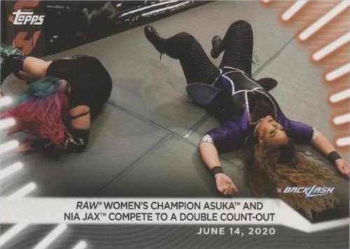 2021 Topps WWE Women's Division - Asuka Nia Jax #27