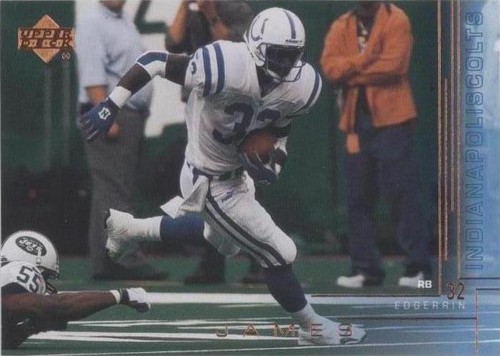 2000 Upper Deck Edgerrin James #89