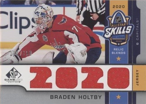 2020-21 Upper Deck SP Game Used - Braden Holtby #ASB-BH