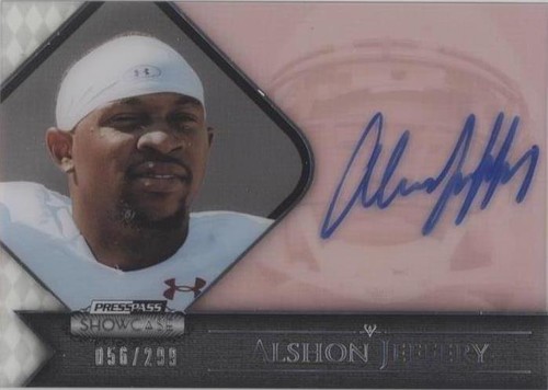 2012 Press Pass Showcase Alshon Jeffery #SC-AJ