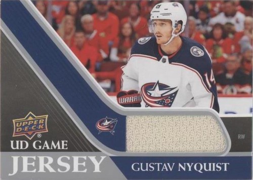 2020-21 Upper Deck - Gustav Nyquist #GJ-GN