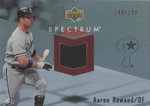 2007 Upper Deck Spectrum - Aaron Rowand #SSW-AR