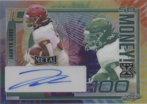 2023 Leaf Metal Jahmyr Gibbs #SM-JG1