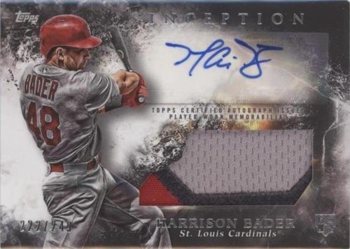 2018 Topps Inception - Harrison Bader #IAP-HB