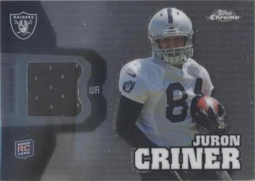 2012 Topps Chrome Juron Criner #RR39