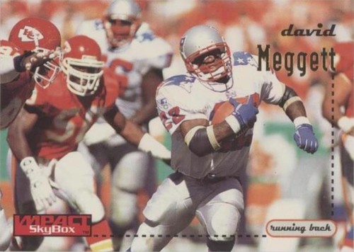 1996 Skybox Impact Dave Meggett #87