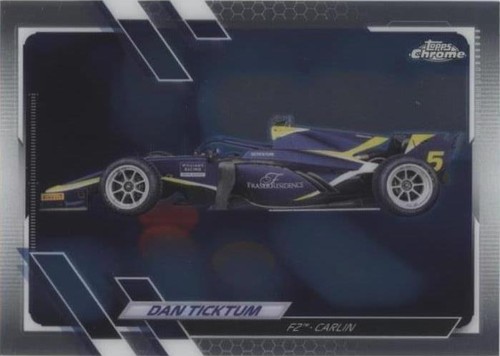 2021 Topps Chrome Formula 1 - Dan Ticktum #124