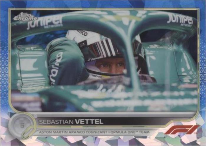 2022 Topps Chrome Sapphire Edition Formula 1 - Sebastian Vettel #11