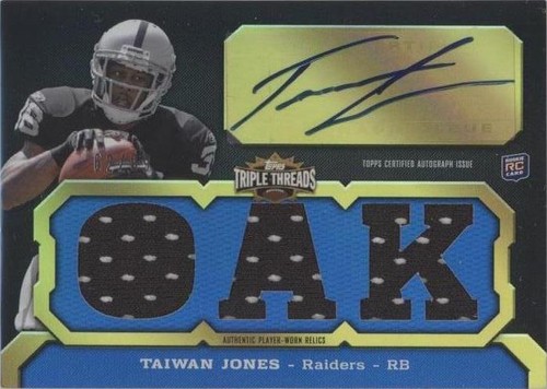 2011 Topps Triple Threads Taiwan Jones #135