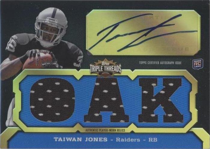 2011 Topps Triple Threads Taiwan Jones #135