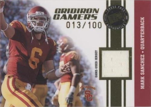2009 Press Pass Mark Sanchez #GG-MS