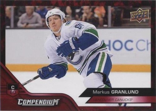 2016-17 Upper Deck Compendium - Markus Granlund #553