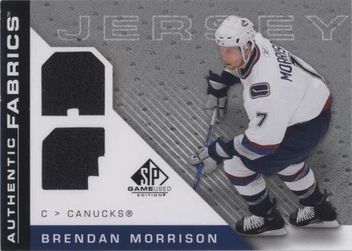 2007-08 SP Game Used Edition - Brendan Morrison #AF-BM