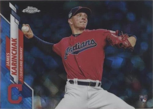 2020 Topps Chrome Sapphire Edition - James Karinchak #380