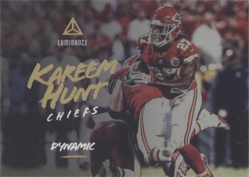 2018 Panini Luminance Kareem Hunt #7