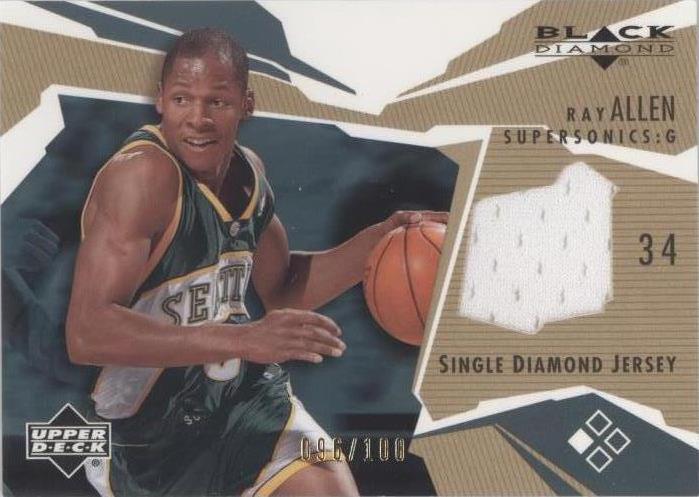 2003-04 Upper Deck Black Diamond - Ray Allen #BD-RA