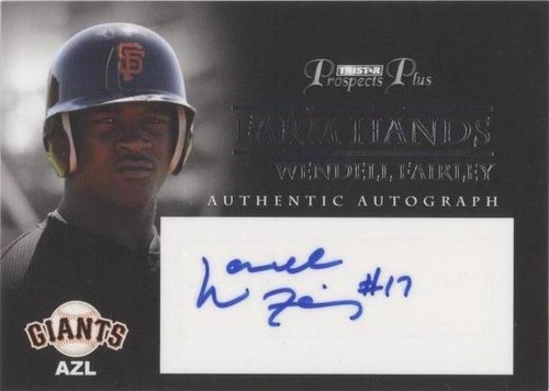 2007 TRISTAR Prospects Plus - Wendell Fairley #FH-WF