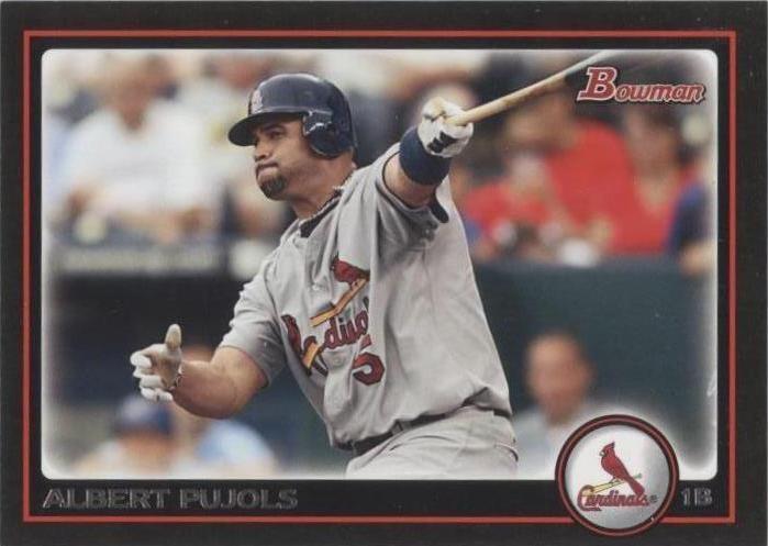 Bowman - Albert Pujols #185 2010